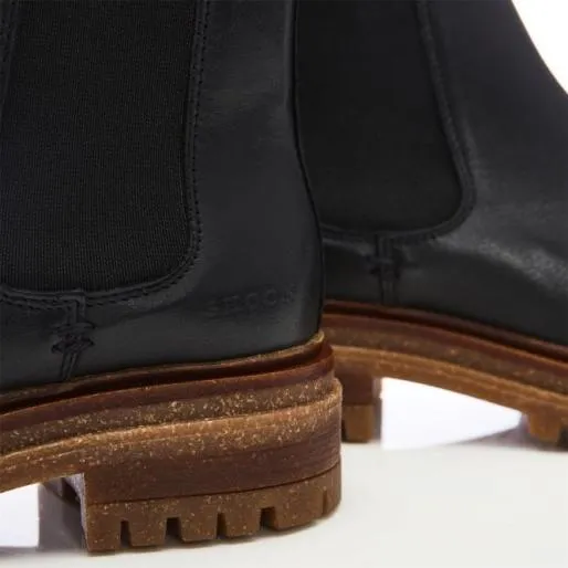 Sh Irika Black Leather Women Moda In Pelle Black Boots Sh Irika Black Leather Women Moda In Pelle Black Boots