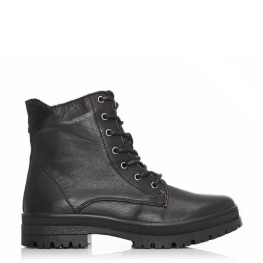 Sh Irlam Black Leather Women Moda In Pelle Ankle Boots Sh Irlam Black Leather Women Moda In Pelle Ankle Boots