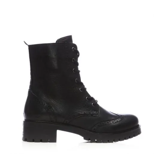 Sh Irogue Black Leather Women Moda In Pelle Black Boots Sh Irogue Black Leather Women Moda In Pelle Black Boots