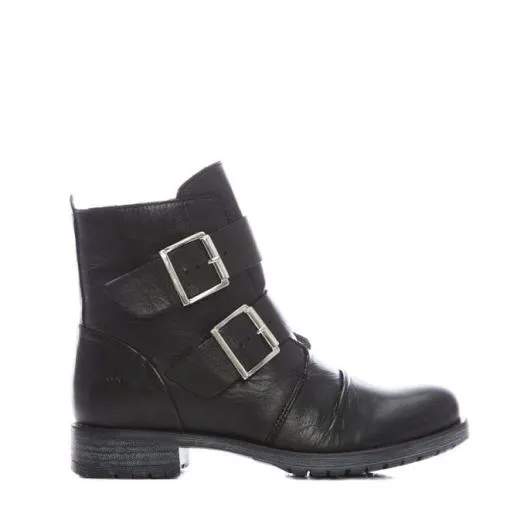 Sh Irving Black Leather Women Moda In Pelle Ankle Boots Sh Irving Black Leather Women Moda In Pelle Ankle Boots