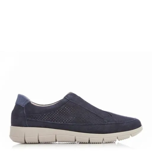 Sh Regency Navy Suede Women Moda In Pelle Casual Shoes And Trainers Sh Regency Navy Suede Women Moda In Pelle Casual Shoes And Trainers