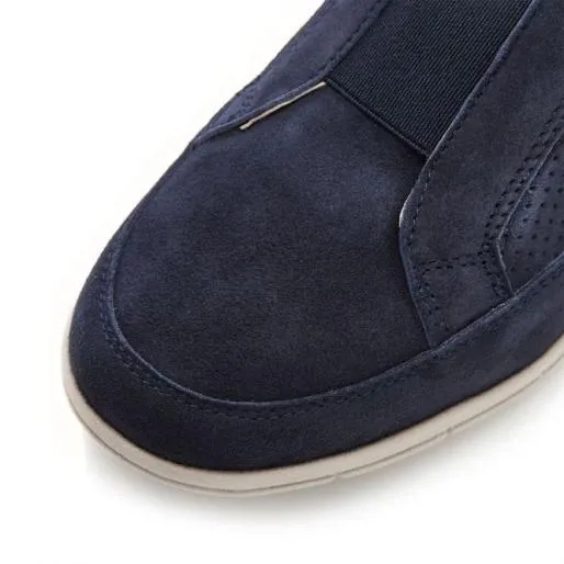 Sh Regency Navy Suede Women Moda In Pelle Casual Shoes And Trainers Sh Regency Navy Suede Women Moda In Pelle Casual Shoes And Trainers