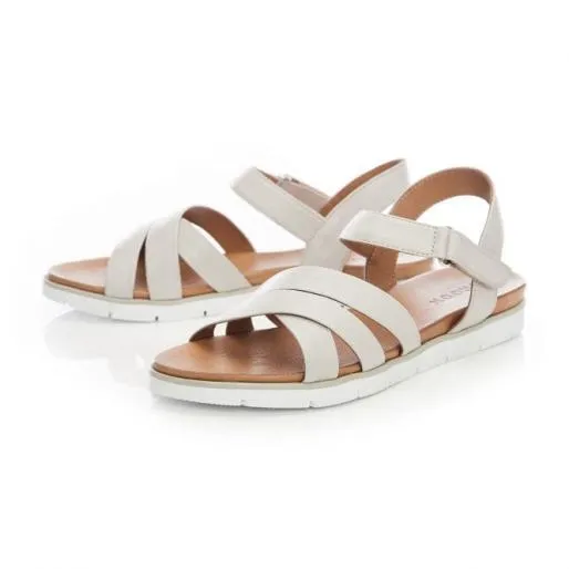 Shadow Grey Leather Women Moda In Pelle Flat Sandals Shadow Grey Leather Women Moda In Pelle Flat Sandals