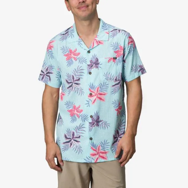 Shirts Men REEF Arroyo Short Sleeve Shirt Clearwater