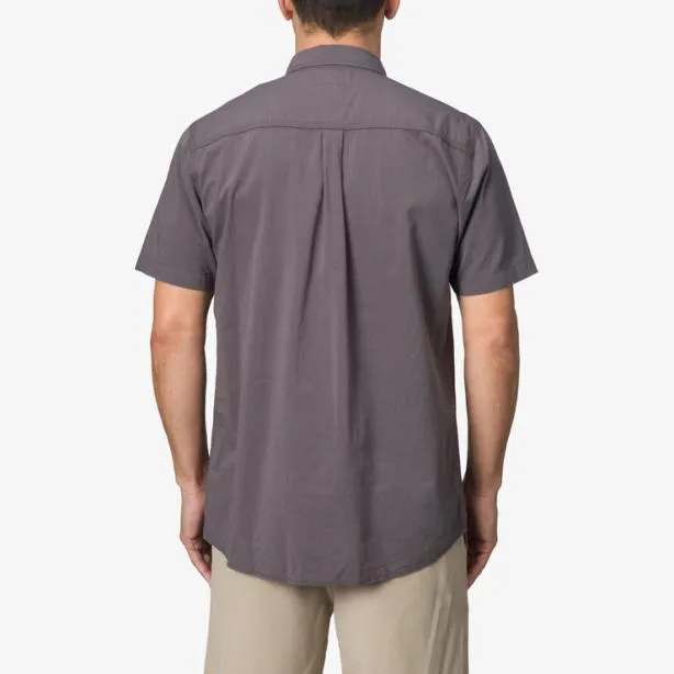 Shirts Men REEF Collins Short Sleeve Shirt Pavement