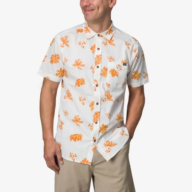 Shirts Men REEF Lawson Short Sleeve Shirt Bright White