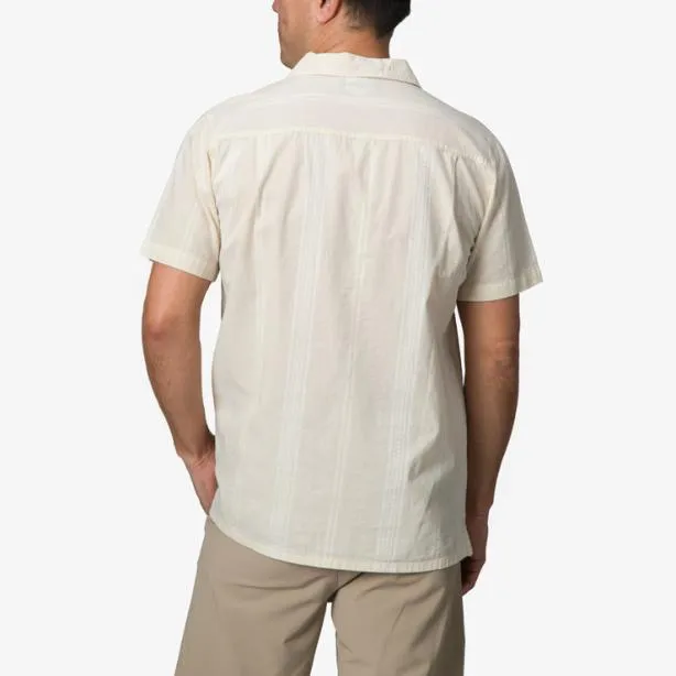 Shirts Men REEF Lemmy Short Sleeve Shirt Almond Milk