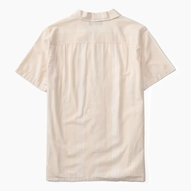 Shirts Men REEF Lemmy Short Sleeve Shirt Almond Milk