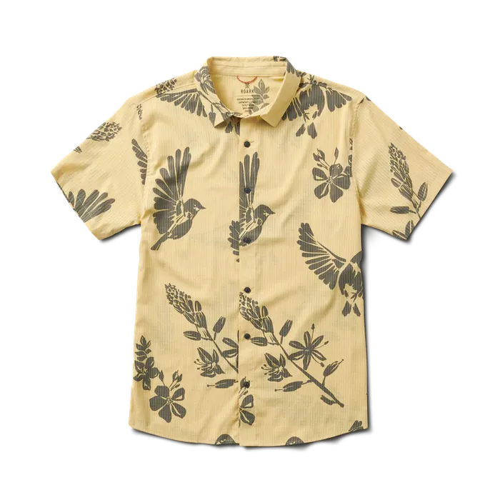Shirts Men Roark Bless Up Breathable Stretch Shirt Songbird Sunbeam
