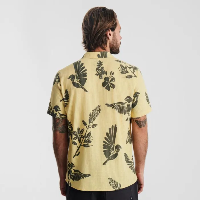Shirts Men Roark Bless Up Breathable Stretch Shirt Songbird Sunbeam