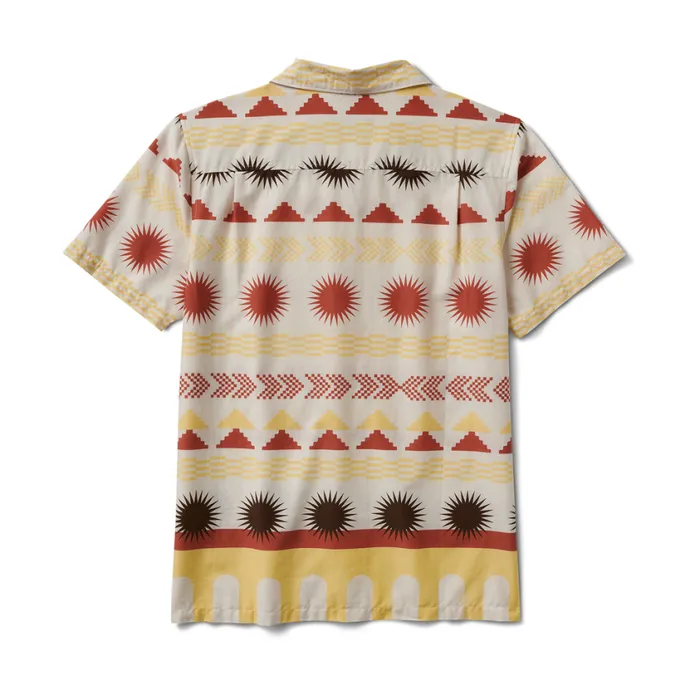 Shirts Men Roark Gonzo Camp Collar Shirt Almond Paste