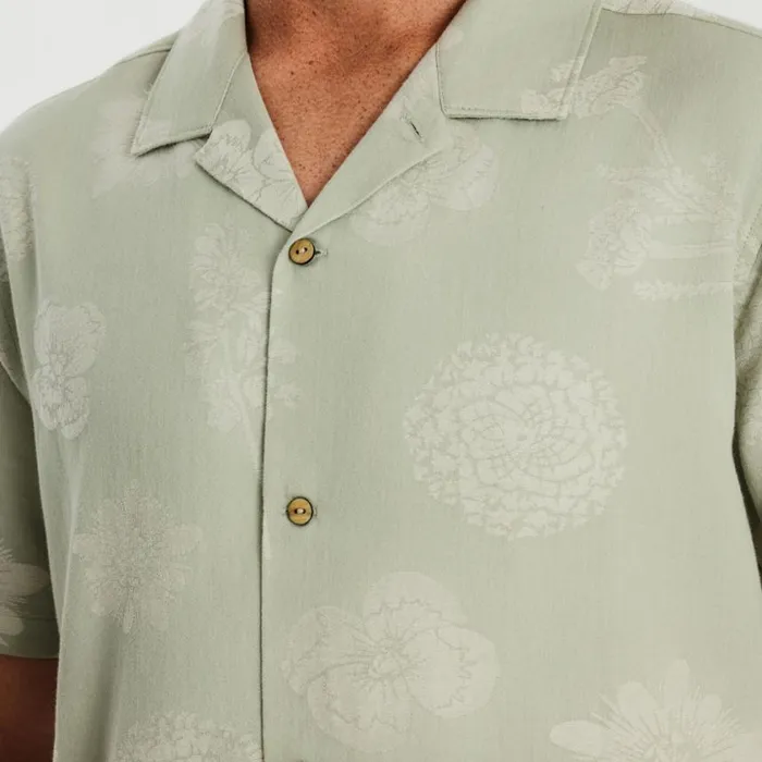 Shirts Men Roark Gonzo Camp Collar Shirt Chaparral