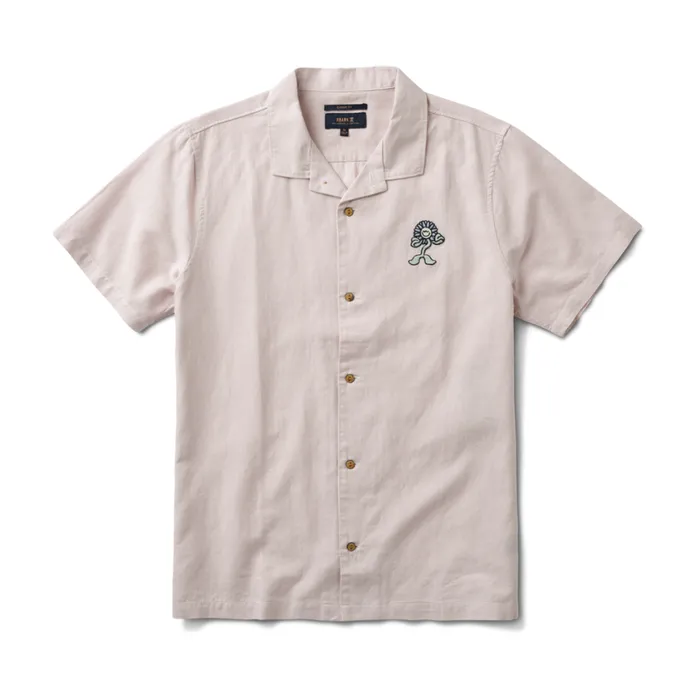 Shirts Men Roark Gonzo Camp Collar Shirt Dusty Lilac
