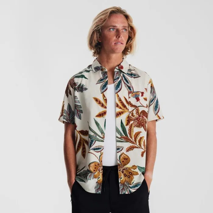 Shirts Men Roark Journey Shirt Baroque Almond