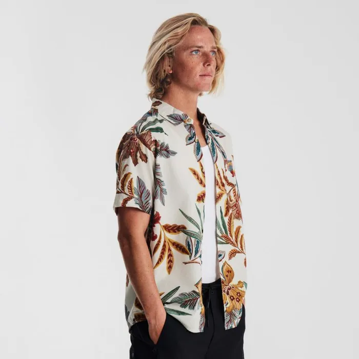 Shirts Men Roark Journey Shirt Baroque Almond