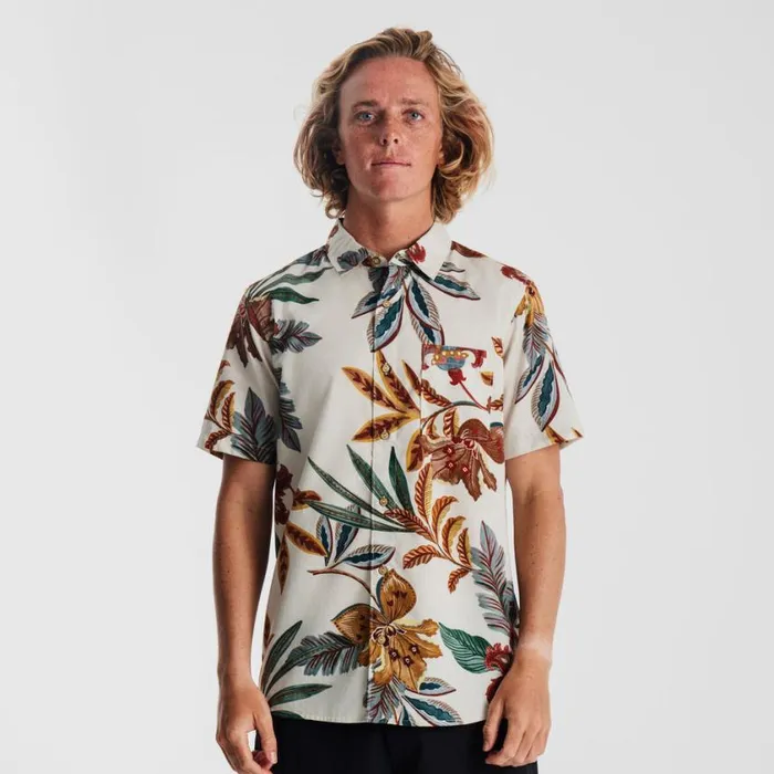 Shirts Men Roark Journey Shirt Baroque Almond