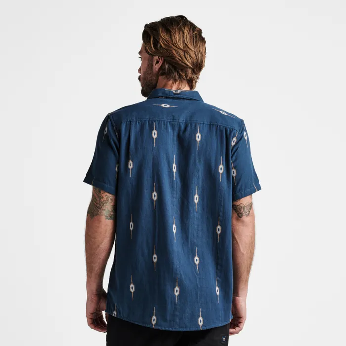 Shirts Men Roark Journey Shirt Castagno Nannai Blue