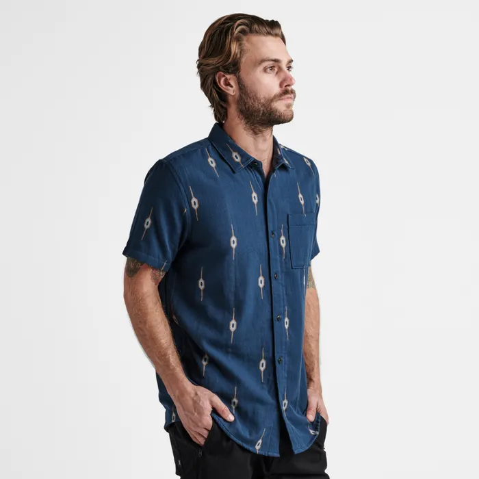 Shirts Men Roark Journey Shirt Castagno Nannai Blue