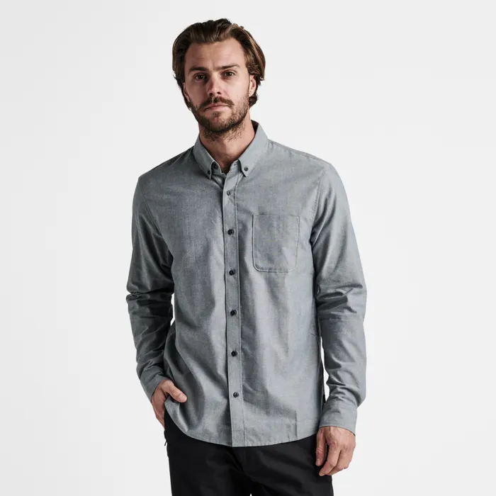 Shirts Men Roark Scholar Long Sleeve Shirt Nannai Blue