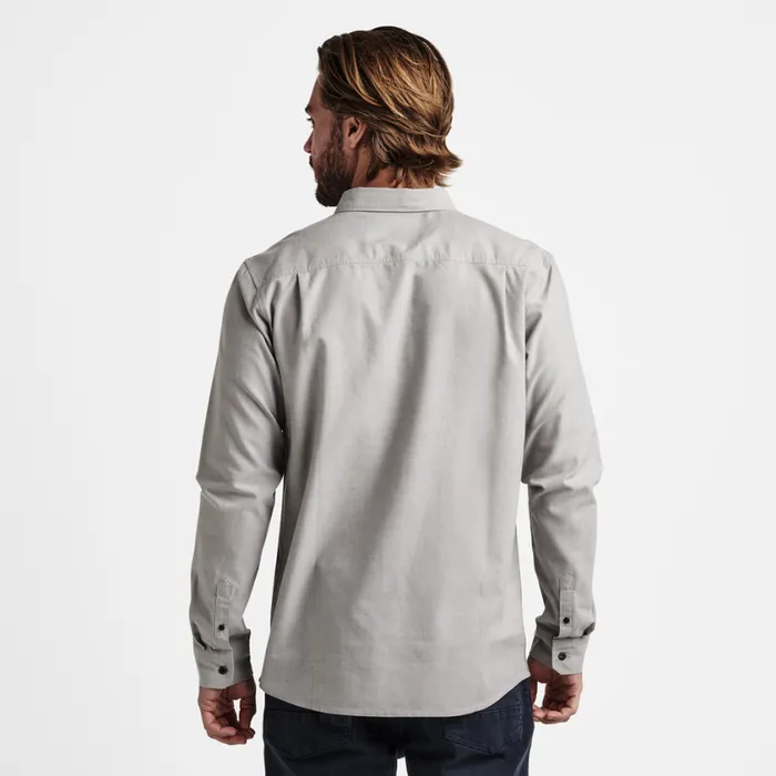 Shirts Men Roark Scholar Long Sleeve Shirt Smoke