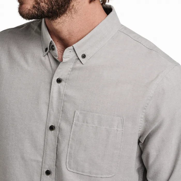 Shirts Men Roark Scholar Long Sleeve Shirt Smoke
