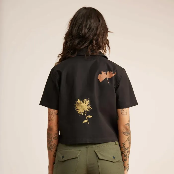 Shirts Women Roark Idle Camp Shirt Black