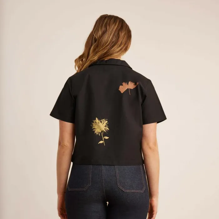 Shirts Women Roark Idle Camp Shirt Black