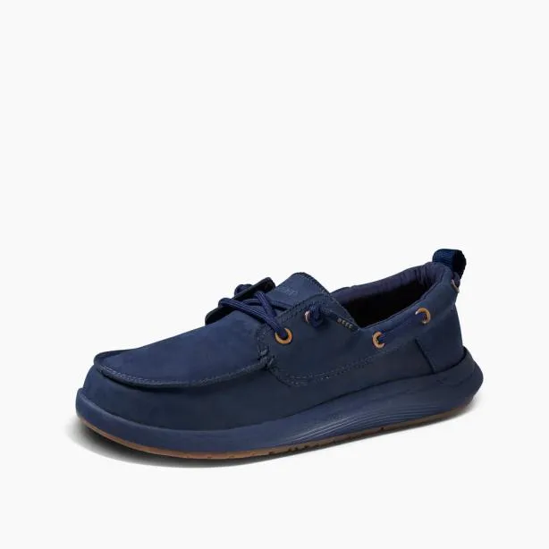 Shoes Men REEF Swellsole Pier Leather Navygum