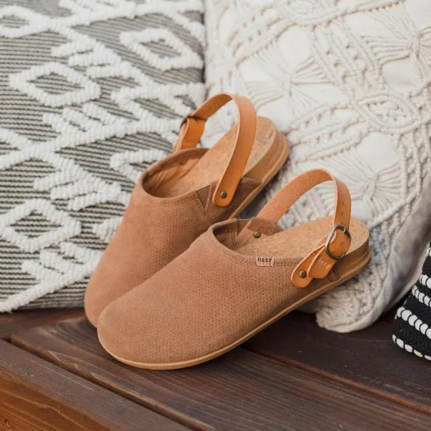 Shoes Women REEF Cushion Sage Suede Coffee