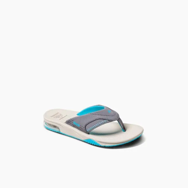 Shop Now Kids REEF Kids Fanning Greyaquaoak