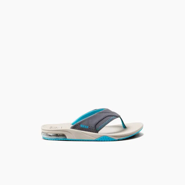 Shop Now Kids REEF Kids Fanning Greyaquaoak