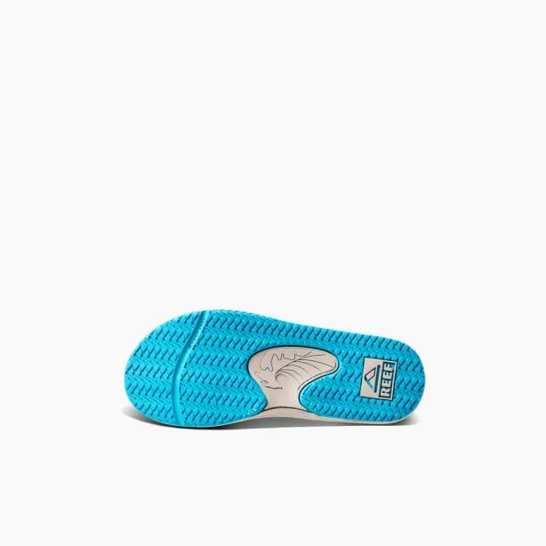 Shop Now Kids REEF Kids Fanning Greyaquaoak