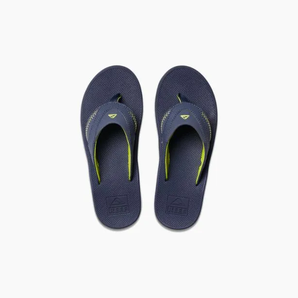 Shop Now Kids REEF Kids Fanning Limenavy