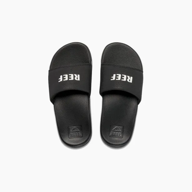 Shop Now Kids REEF Kids One Slide Reef Blackwhite