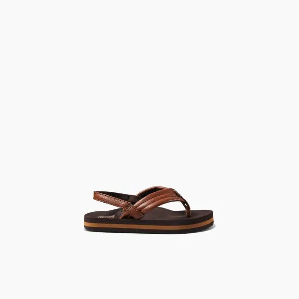 Shop Now Kids REEF Little Ahi Brown