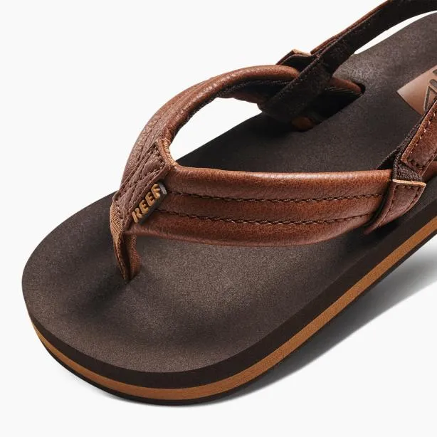 Shop Now Kids REEF Little Ahi Brown