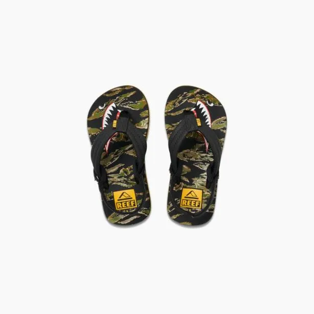 Shop Now Kids REEF Little Ahi Tiger Shark