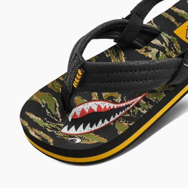 Shop Now Kids REEF Little Ahi Tiger Shark