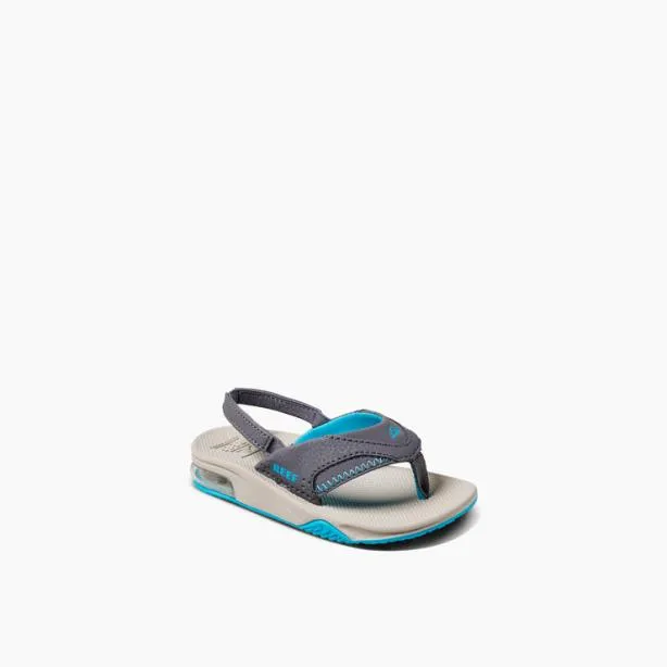 Shop Now Kids REEF Little Fanning Greyaquaoak