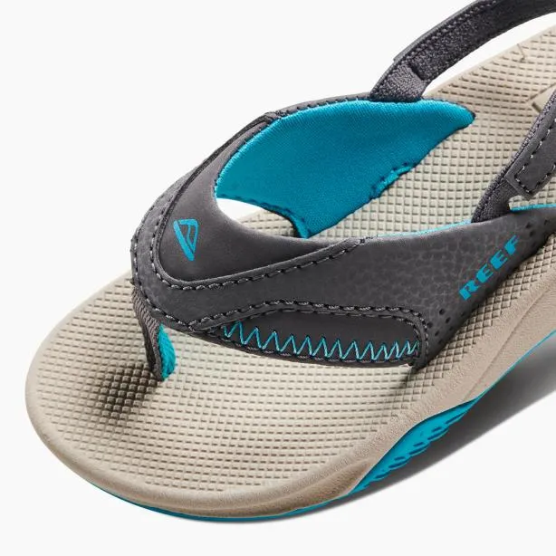 Shop Now Kids REEF Little Fanning Greyaquaoak
