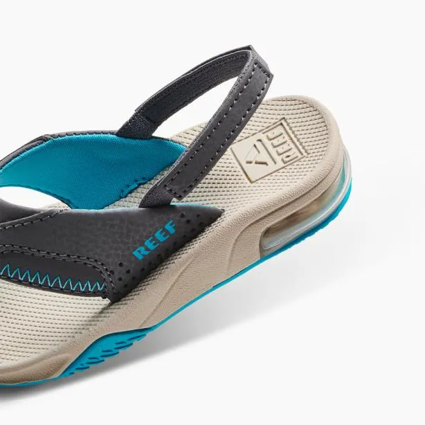 Shop Now Kids REEF Little Fanning Greyaquaoak