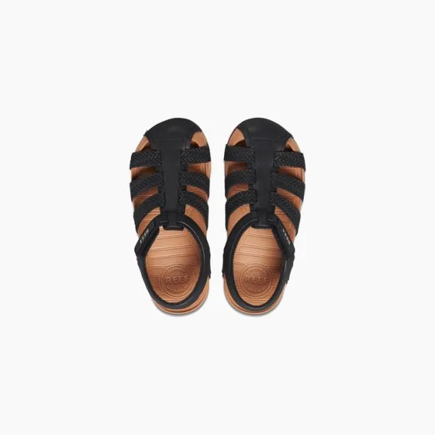 Shop Now Kids REEF Little Water Beachy Blacktan