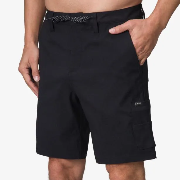 Shorts and Board Shorts Men REEF Bramble Utility Short 19034 UPF 40 Caviar