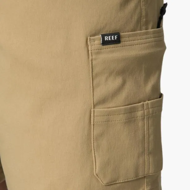 Shorts and Board Shorts Men REEF Bramble Utility Short 19034 UPF 40 Kelp
