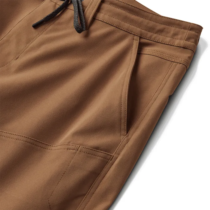 Shorts Men Roark Explorer Long Road Shorts 18034 Dark Khaki