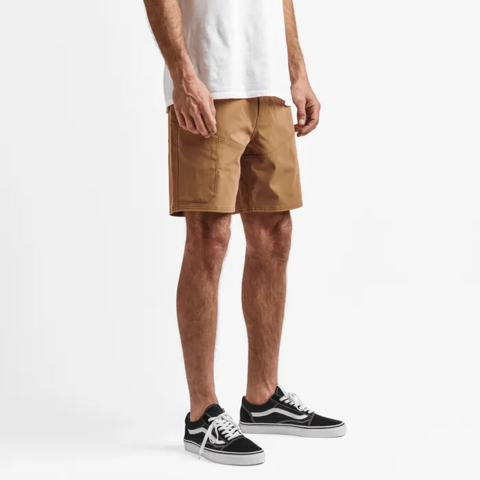 Shorts Men Roark Explorer Long Road Shorts 18034 Dark Khaki