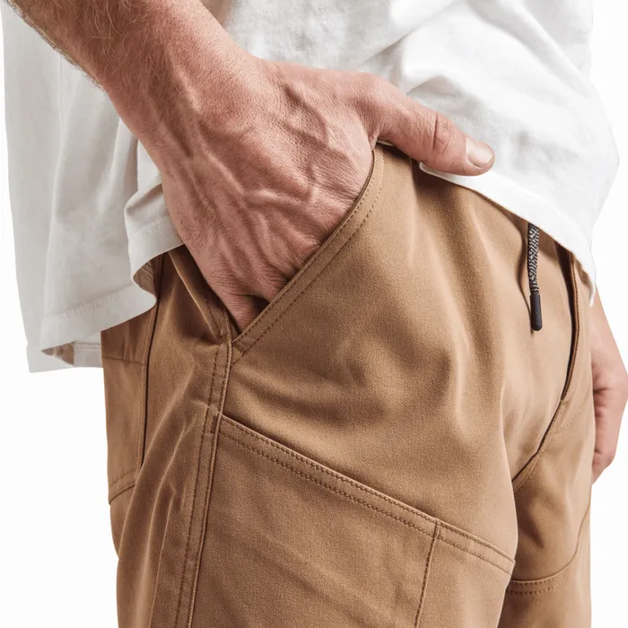 Shorts Men Roark Explorer Long Road Shorts 18034 Dark Khaki