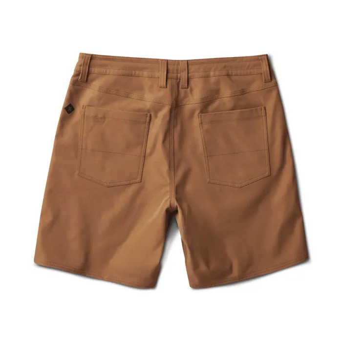 Shorts Men Roark Explorer Long Road Shorts 18034 Dark Khaki