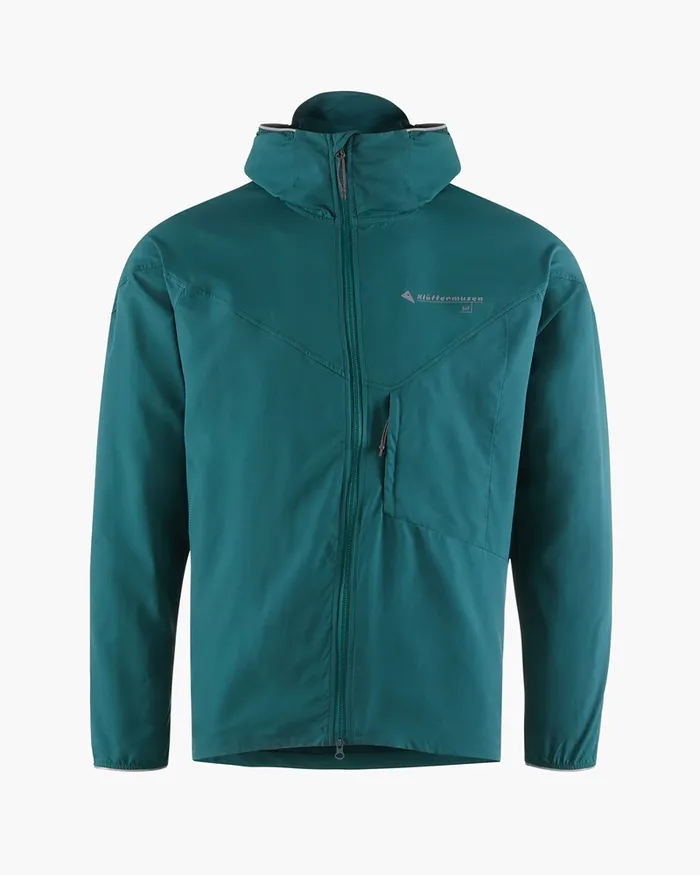 Sif Ultralight Oculus Jacket Deep Sea Men Klttermusen Wind Resistant Jackets
