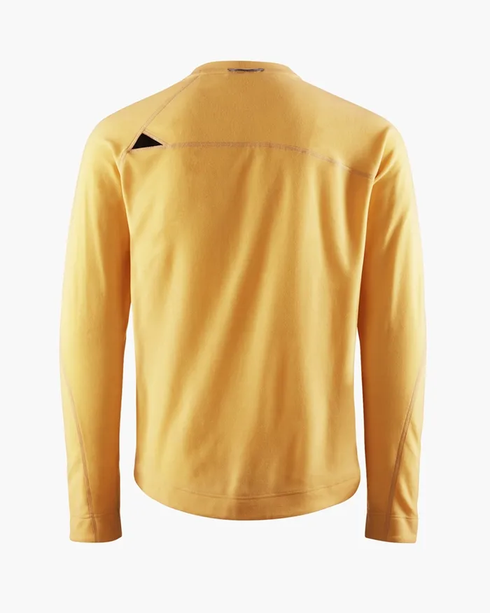 Sigyn Crew Sweater Amber Gold Men Klttermusen Fleeces and Sweaters